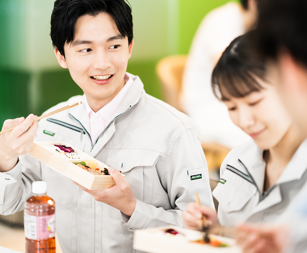 相談しやすくアットホームな社風