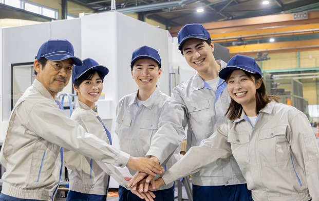 仲間とつくるアットホームな環境